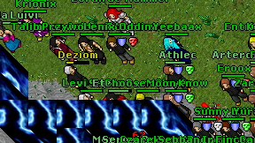 Deziom on screen