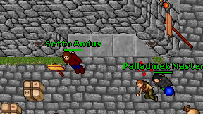 Setto Andus on screen