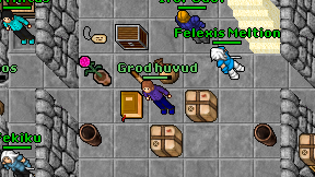 Grod huvud on screen