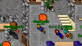 Huntpall on screen