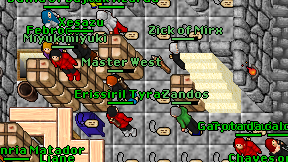 Master West on screen