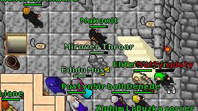 Mirover Throar on screen