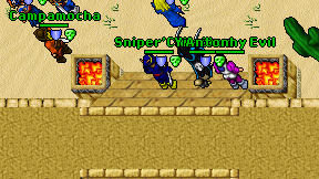 Sniper'Cloud on screen