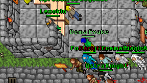 Dema Evake on screen