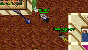 Blant on screen