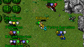 Ridana on screen