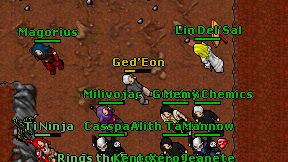 Ged'Eon on screen