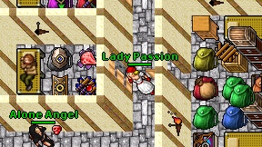 Lady Passion on screen