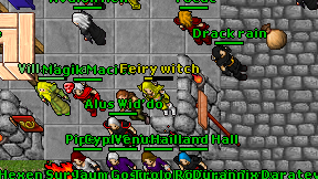 Feiry witch on screen