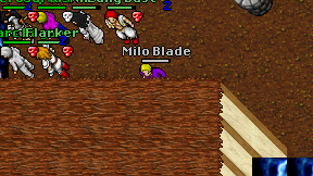 Milo Blade on screen