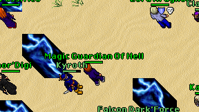 Magic Guardian Of Hell on screen