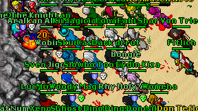 Dark drrut on screen