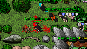 Lethal Regen on screen