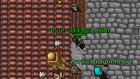 Ruler of Education on screen