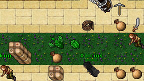 Xalcius on screen