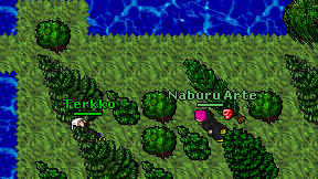 Naburu Arte on screen