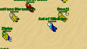 Axl of Hiberna on screen