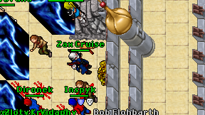Zax Cruise on screen