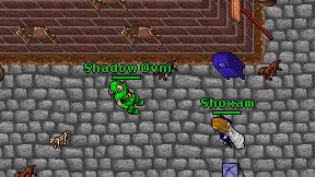 Shadow Ovni on screen