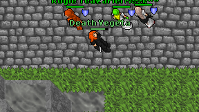 Death Vegeta on screen