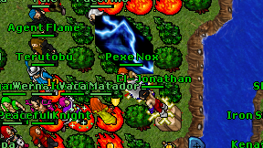 Pexe Nox on screen