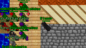 Etunir on screen