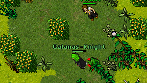 Galanas-Knight on screen