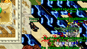 Moos on screen