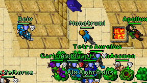 Monotrumi on screen
