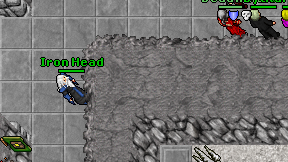 Iron Head on screen