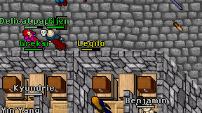 Legilo on screen