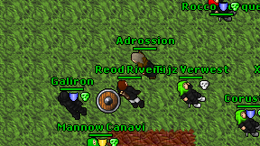 Adrossion on screen