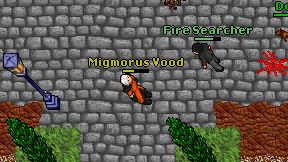 Migmorus Vood on screen