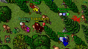 Taktiken on screen