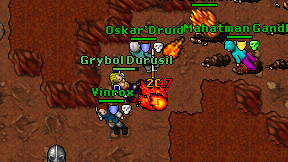 Grybol Durusil on screen