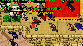 Captaiin Fearless on screen