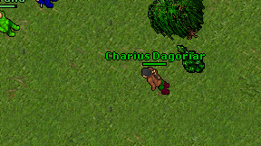 Charius Dagoriar on screen