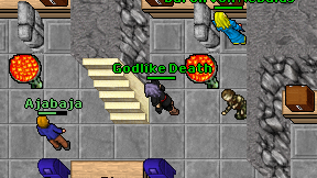 Godlike Death on screen