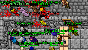 Steady'Dragon on screen