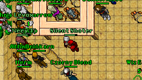 Silent Shoter on screen