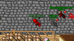 Dem'Bane on screen