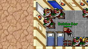 Bubbe Bar on screen