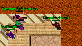 Thunder Magic on screen