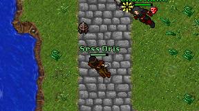 Sess Oris on screen