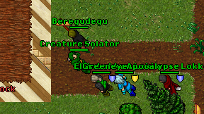 Creature Solator on screen