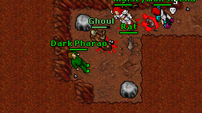Dark Pharao on screen