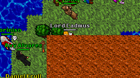 Lord Cadmus on screen