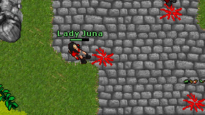 Lady Juna on screen