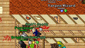 Swift death on screen