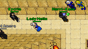 Lady Melix on screen